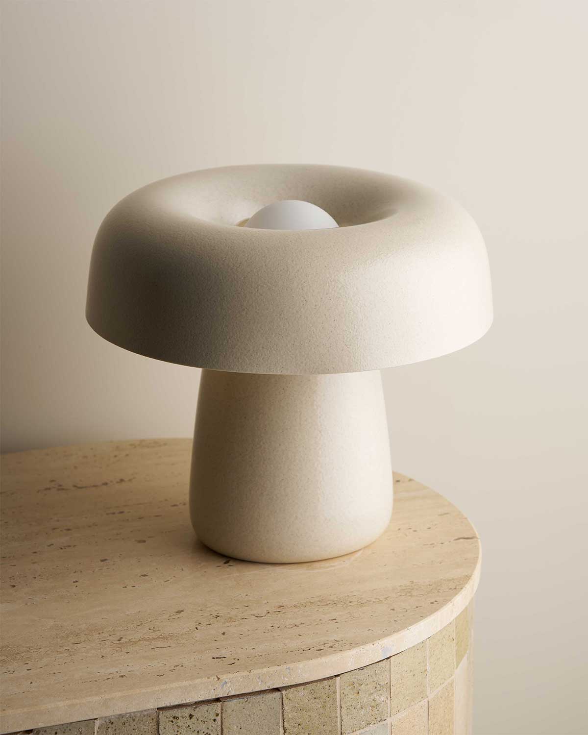 Nest Table Lamp / Poppyseed