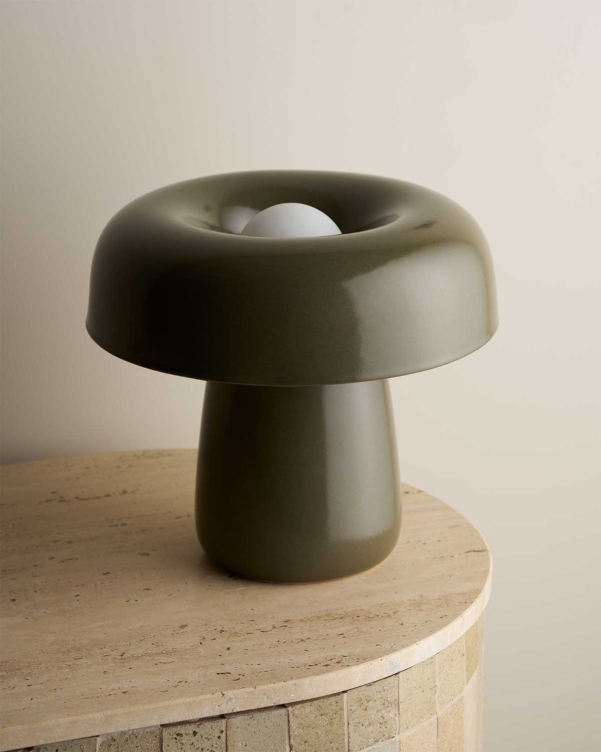 Nest Table Lamp / Olive