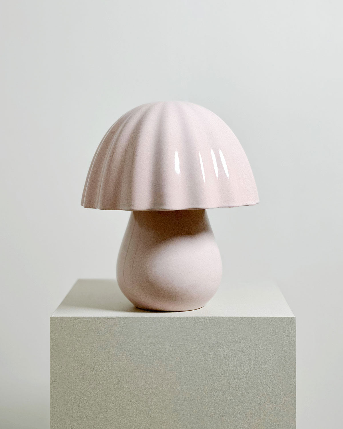 Periwinkle Table Lamp / Rose