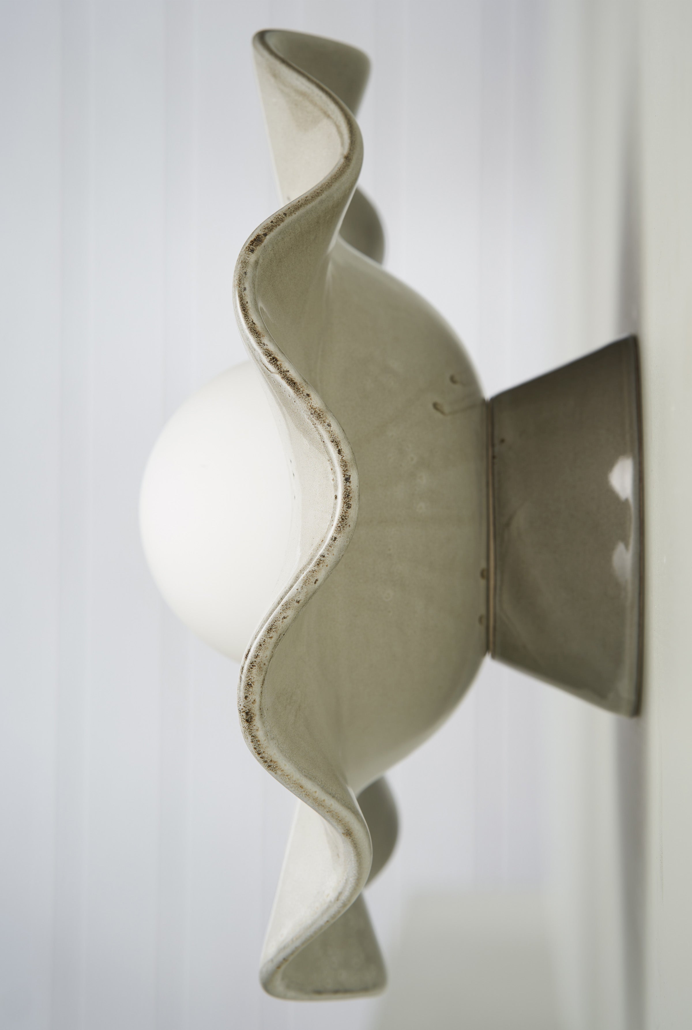 Ceramic Wall Pearl Sconce Light / Saltbush - Robert Gordon Interiors